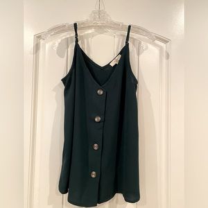Boutique Emerald Green Tank